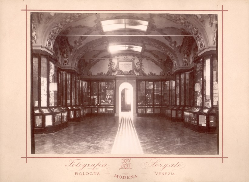 Sala Gandini del Museo Civico. Foto Sorgato storica.jpg