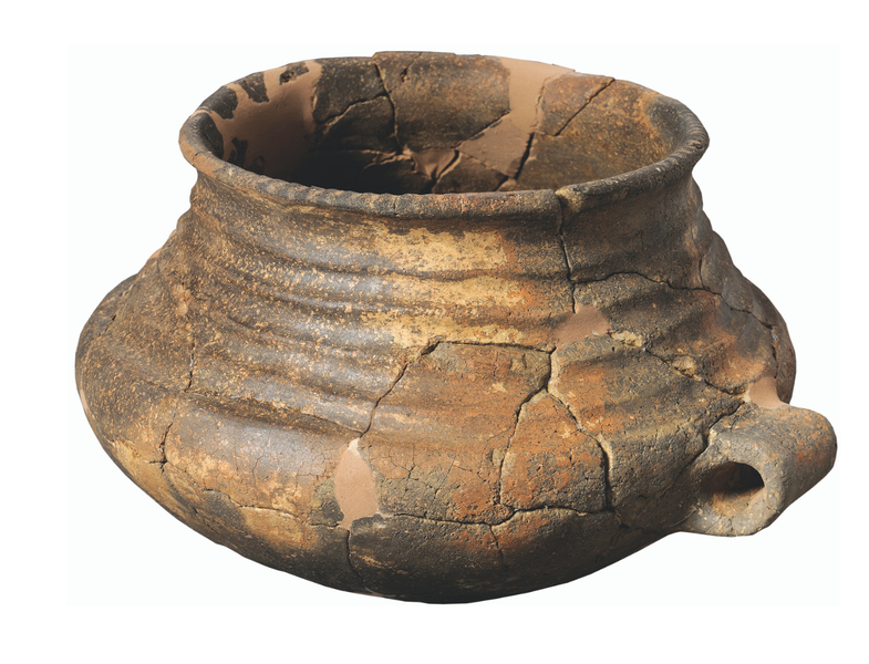 Urna cineraria dalla necropoli della terramara di Casinalbo. 1350/1300 – 1150 a.C.