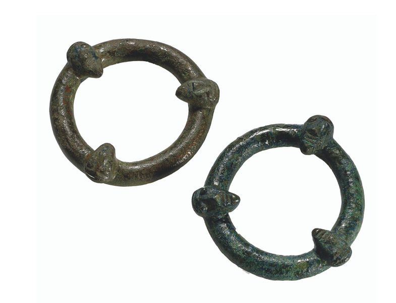 Probabili finimenti equini con têtes coupées. Saliceta San Giuliano. III secolo a.C.