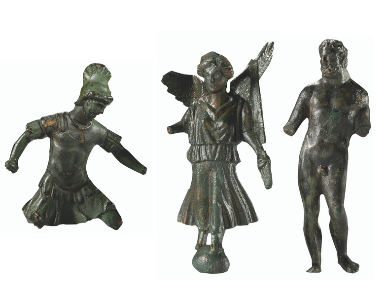 Bronzetti da varie località del territorio modenese. Età imperiale