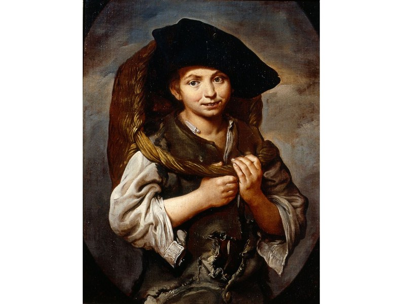 Giacomo Ceruti (Milano 1698-1767). Portarolo. Olio su tela